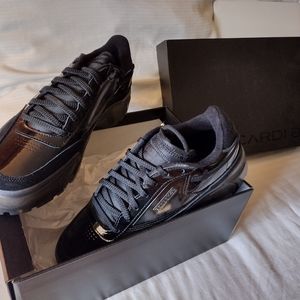 New Reebok x Cardi B Club C Women's Shoes Sneakers (H01009) - Black